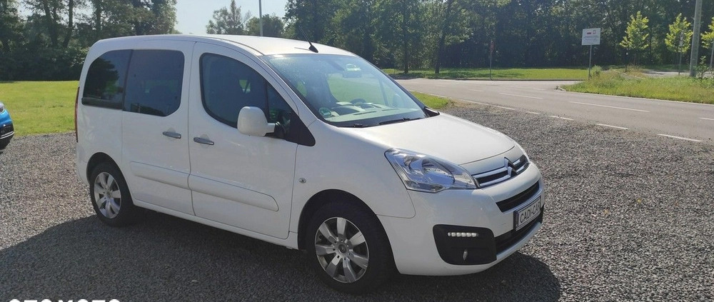 Citroen Berlingo cena 43050 przebieg: 184000, rok produkcji 2018 z Krotoszyn małe 137